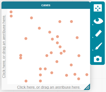 An image of the CODAP environment